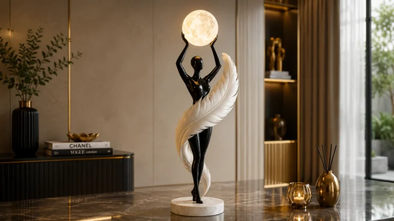 Sculptural Floor Lamp