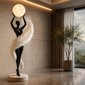 Modern Sculptural Floor Lamp Ideas: Luxury Artistic Statement Decor